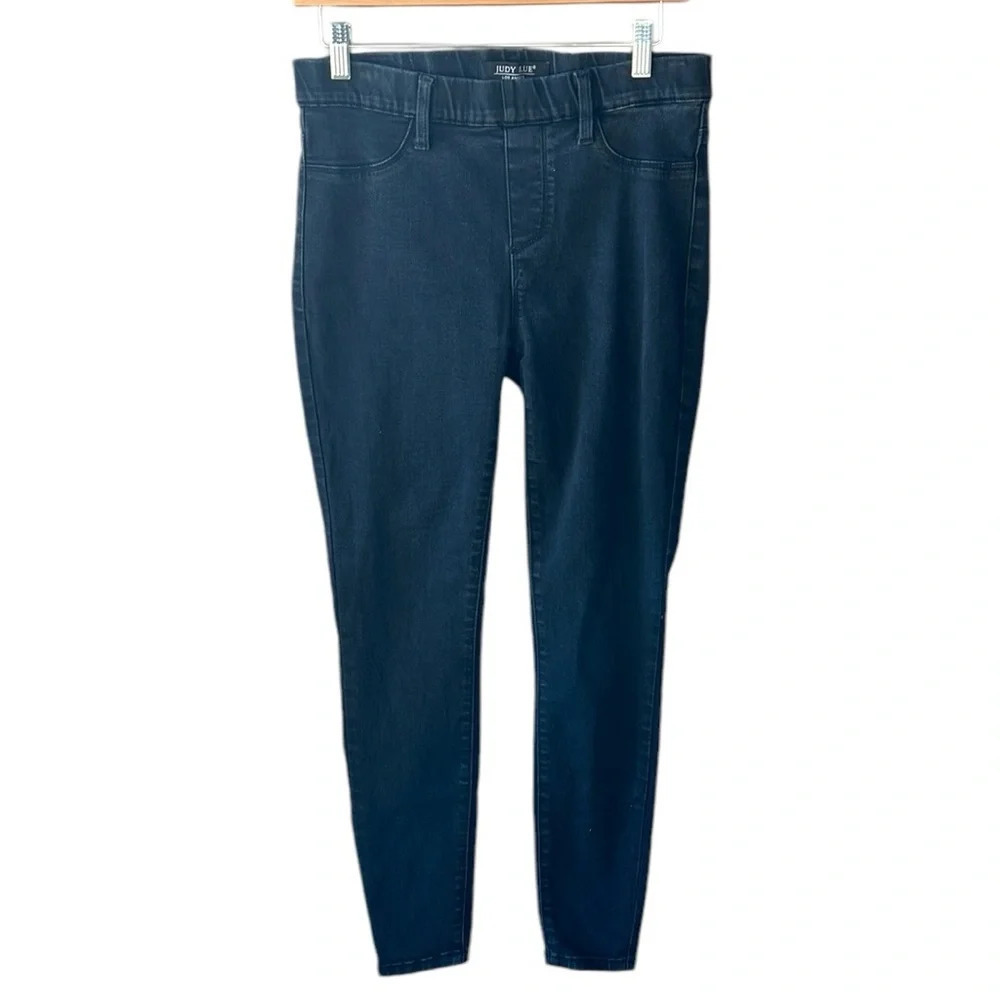 Judy Blue 5/27 Skinny Fit Essential Black Wash Jeggings